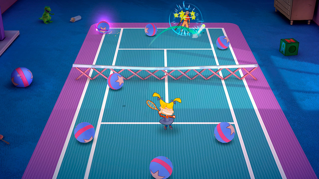 Nickelodeon Extreme Tennis: Next! NSP XCI ROM Screenshot 1